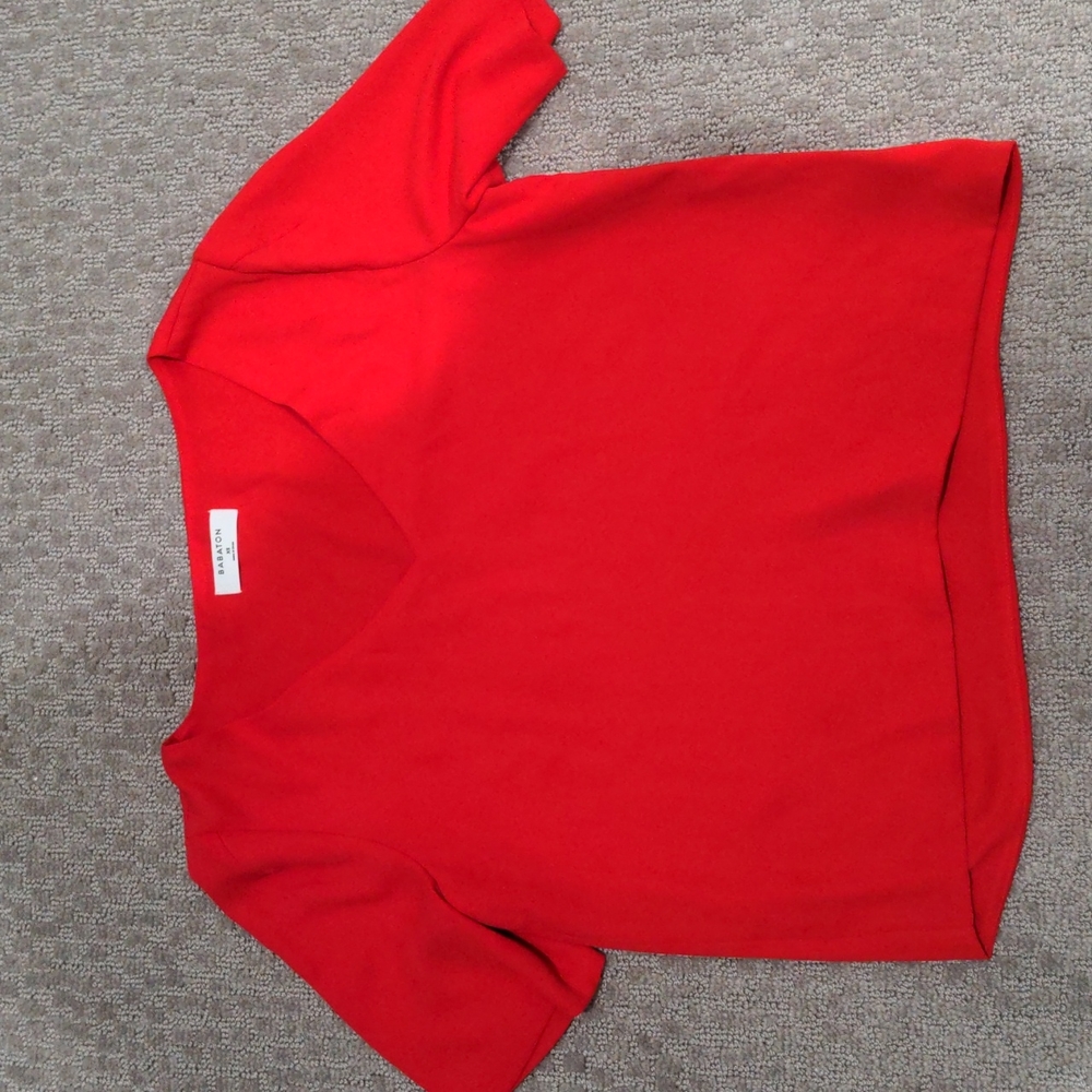 Aritzia Babton Short Sleeve Blouse